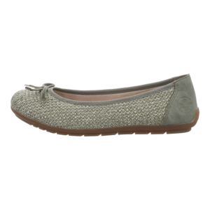 Ballerinas - Rieker - grün kombi