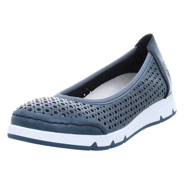Rieker - L3065-14 - L3065-14 - blau - Ballerinas
