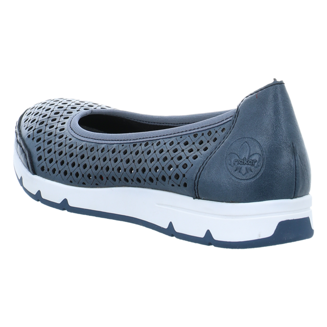 Rieker - L3065-14 - L3065-14 - blau - Ballerinas