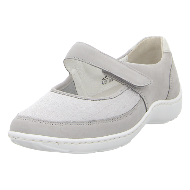 Waldlufer - 496H33-318-070 - Henni - stein stein silber - Slipper