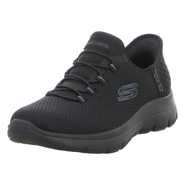 Skechers - 150123 BBK - Summits-Diamond Drea - black/gunmetal - Slipper