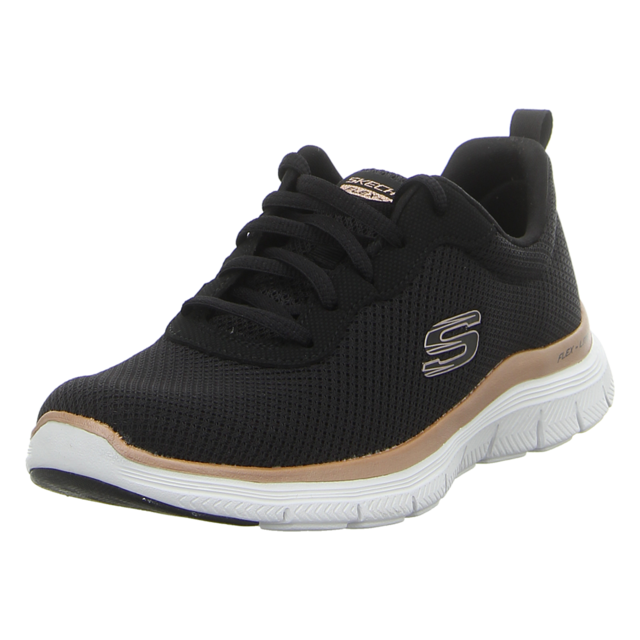 Skechers - 149303 BKRG - Flex Appeal 4.0-Brilliant View - black/rose gold - Sneaker