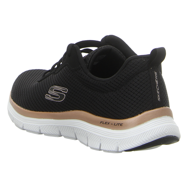 Skechers - 149303 BKRG - Flex Appeal 4.0-Brilliant View - black/rose gold - Sneaker