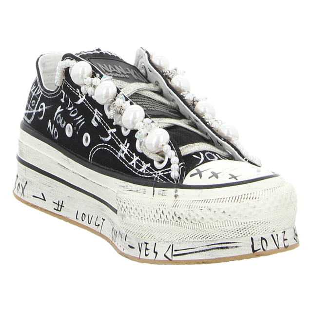 NAN-KU - BA-17 BLACK - BA-17 BLACK - black - Sneaker