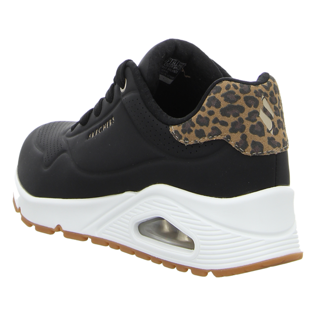 Skechers - 177093 BKLD - Uno-Jungle Nite - black/leopard - Sneaker