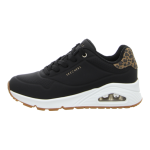 Sneaker - Skechers - Uno-Jungle Nite - black/leopard