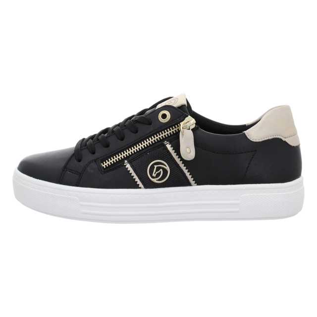Remonte - D0919-03 - D0919-03 - schwarz kombi - Schnrschuhe