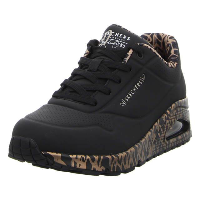 Skechers - 155506 BKRG - Uno - Loving Love - black/rose gold - Sneaker