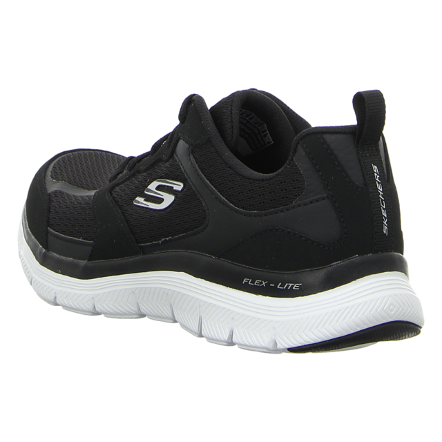 Skechers - 149305 BKW - Flex Appeal 4.0-Acti - black/white - Sneaker