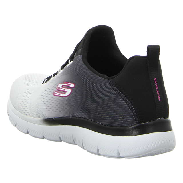 Skechers - 149536 BKW - Summits - black&white - Slipper