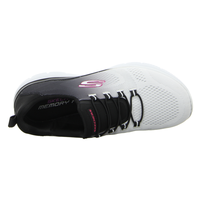 Skechers - 149536 BKW - Summits - black&white - Slipper