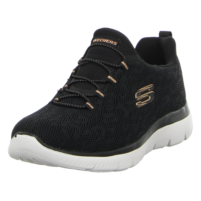 Skechers - 149037 BKRG - Summits - black/rose gold - Slipper
