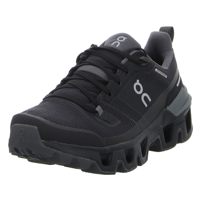 ON - 73.98602 - Cloudwander Waterproof - black/eclipse - Sneaker