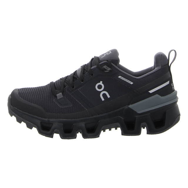 ON - 73.98602 - Cloudwander Waterproof - black/eclipse - Sneaker