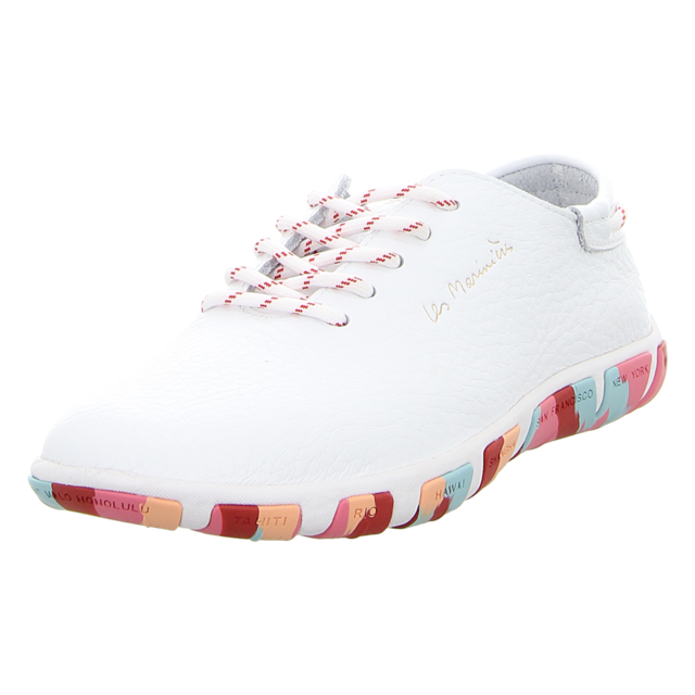 TBS - JAZARU--J7197 - Jazaru - extra blanc + corail - Schnrschuhe