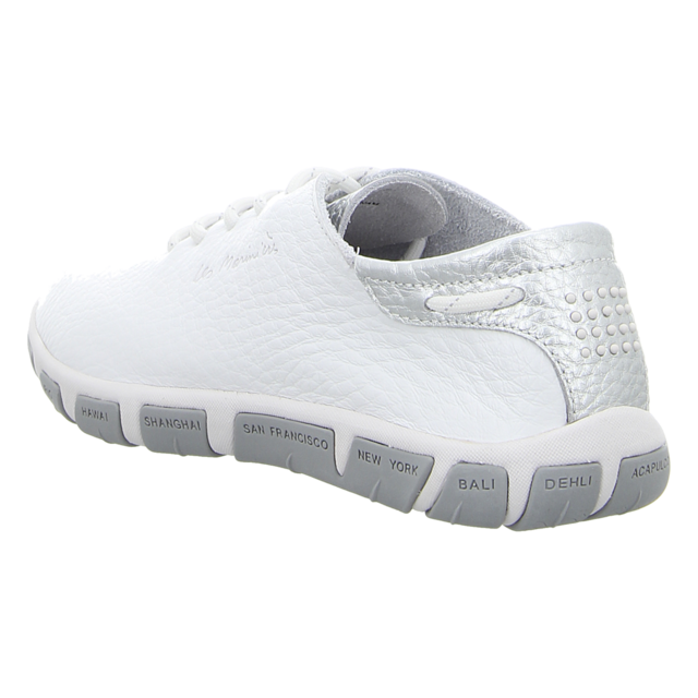 TBS - JAZARU--M7P27 - Jazaru - extra blanc+silver - Schn�rschuhe