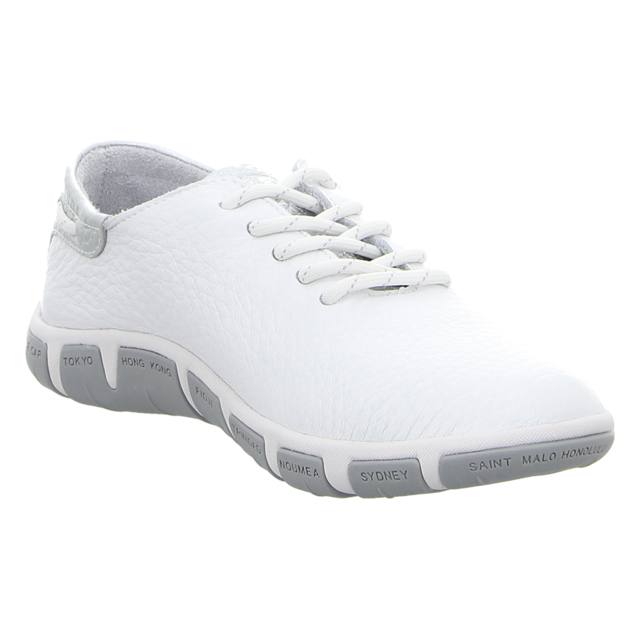 TBS - JAZARU--M7P27 - Jazaru - extra blanc+silver - Schn�rschuhe