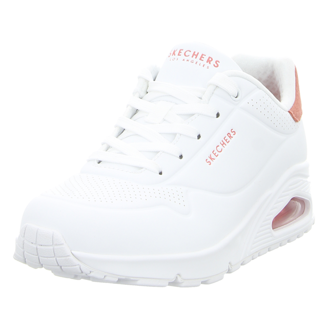 Skechers - 177092 WCRL - Uno - white/hot coral - Sneaker