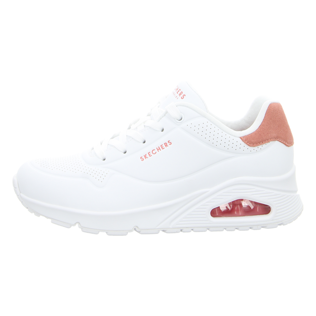 Skechers - 177092 WCRL - Uno - white/hot coral - Sneaker