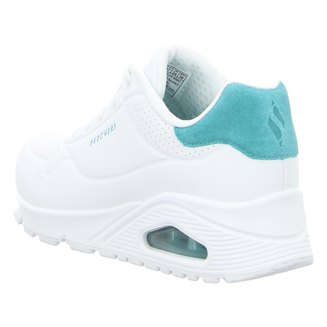 Skechers - 177092 WMNT - Uno - Pop Back - white mint - Sneaker