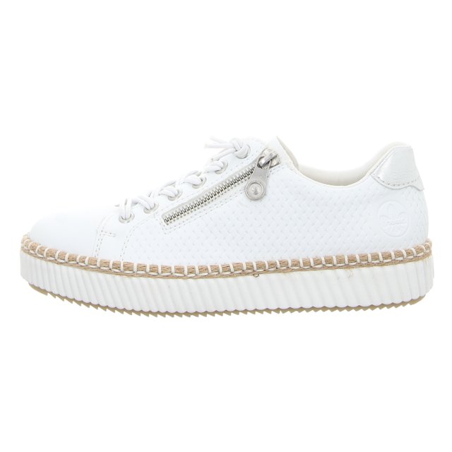 Rieker - M2940-80 - M2940-80 - weiss - Schnürschuhe