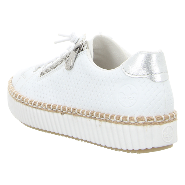 Rieker - M2940-80 - M2940-80 - weiss - Schnürschuhe
