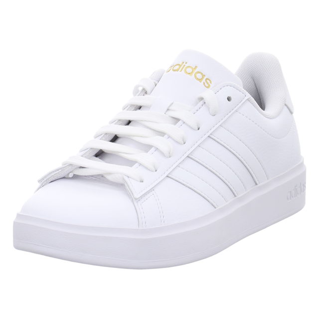 Adidas - GW9213 000 - Grand Court 2.0 - ftwwht/ftwwht/goldmt - Sneaker