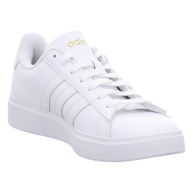 Adidas - GW9213 000 - Grand Court 2.0 - ftwwht/ftwwht/goldmt - Sneaker