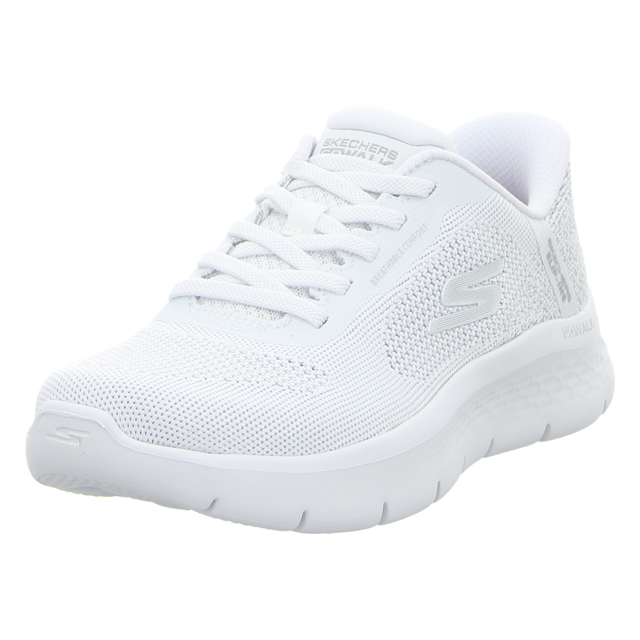 Skechers - 125503 WHT - Slip-Ins: Go Walk Fl - white - Slipper
