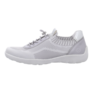 Schnürschuhe - Remonte - cement-weiss/weiss/silver