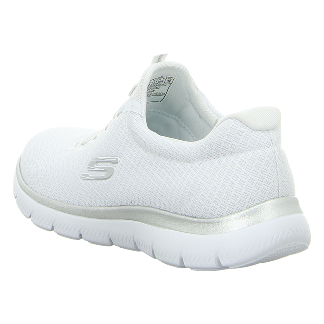 Skechers - 12980 WSL - Summits - white/ silver - Slipper