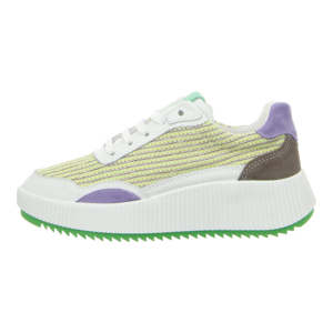 Sneaker - ONLINE SHOES - Chavi - white/yellow/periwinkle