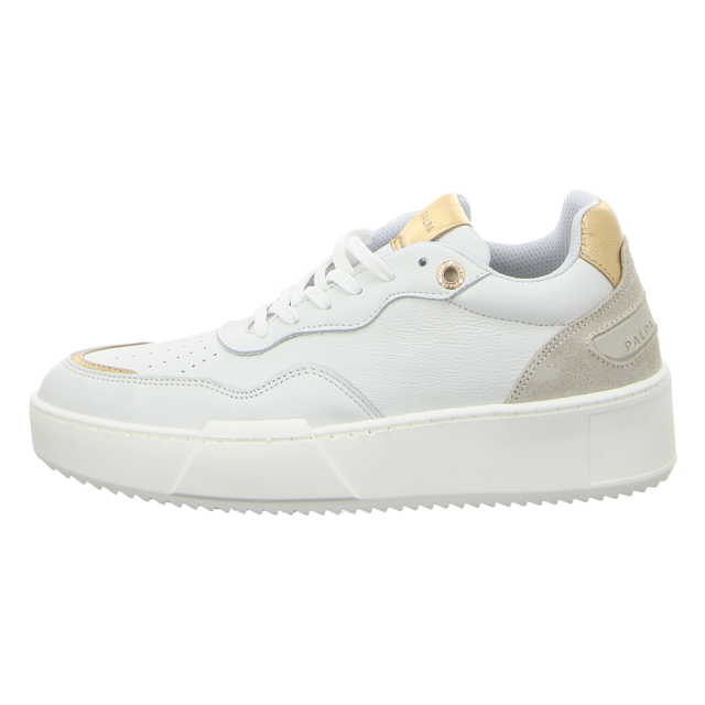 ONLINE SHOES - PSN-0042 B - Jaciara - white/lamb/gold - Sneaker