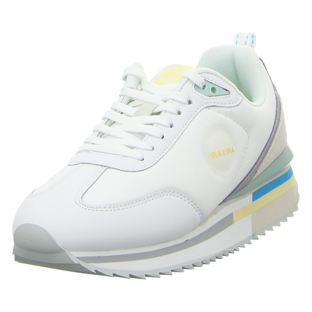 Palpa - PHY0001C - Jenna 1 - white/pale banana/mint - Sneaker