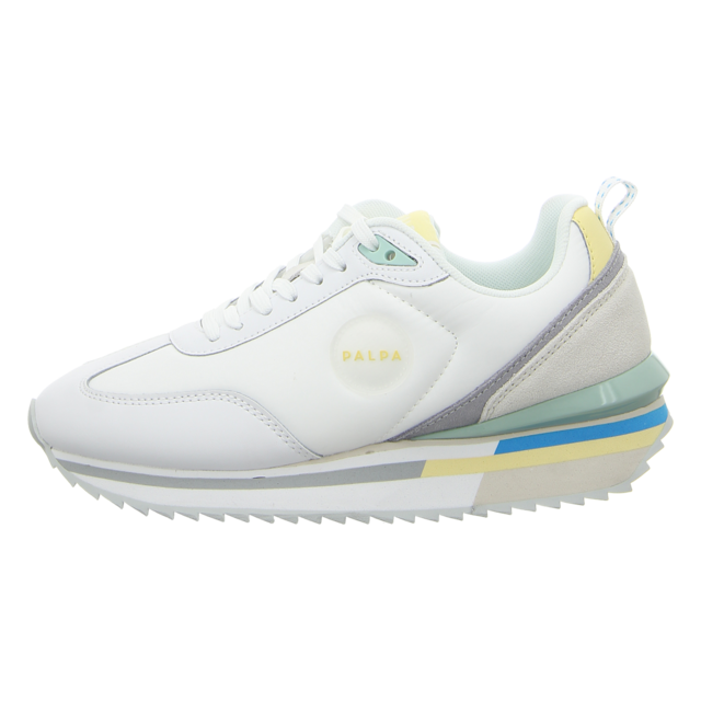 Palpa - PHY0001C - Jenna 1 - white/pale banana/mint - Sneaker