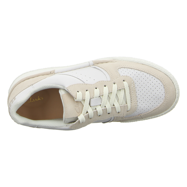 Clarks - 261718794 - CraftCup Court - off white kombi - Sneaker