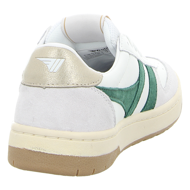 Gola - CLB336-WN - Hawk - white/dark green/gold - Sneaker