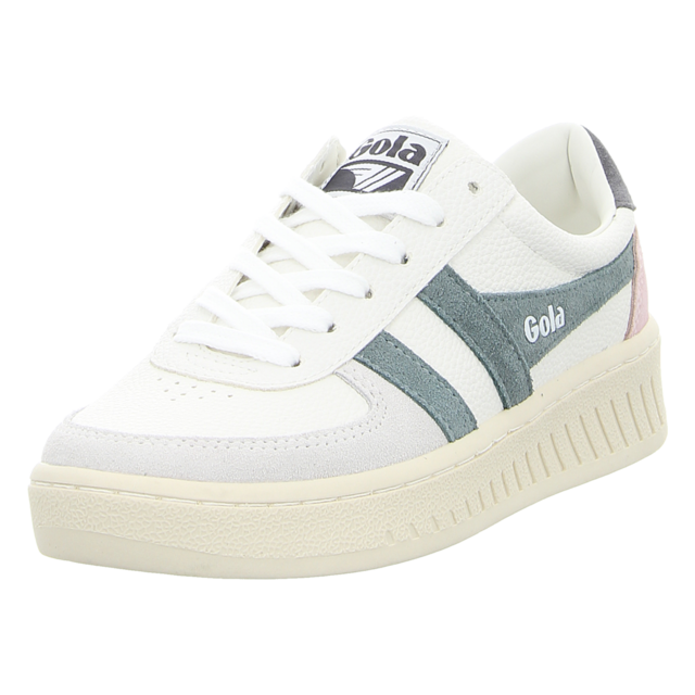 Gola - CLA415-AG - Grandslam Trident - white/slate/shadow - Sneaker