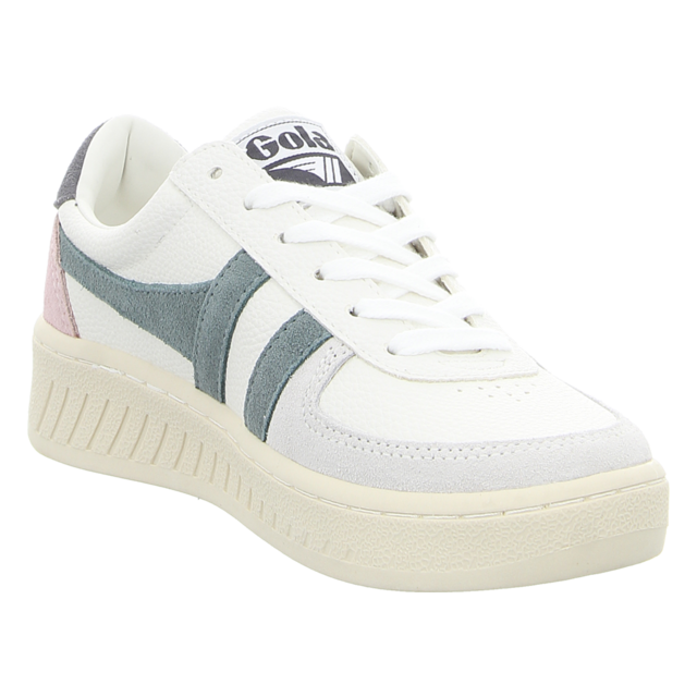 Gola - CLA415-AG - Grandslam Trident - white/slate/shadow - Sneaker