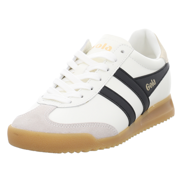 Gola - CLB622-XB - Torpedo Leather - off white/black/gold - Sneaker