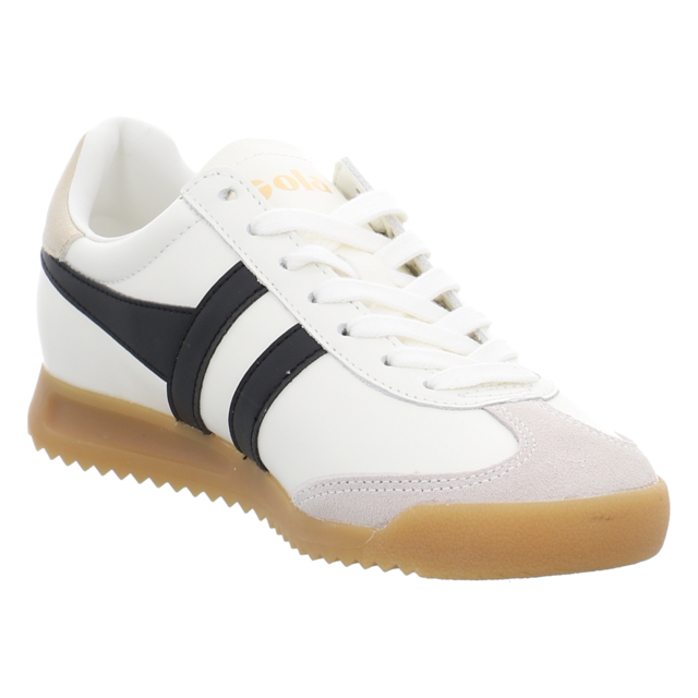 Gola - CLB622-XB - Torpedo Leather - off white/black/gold - Sneaker