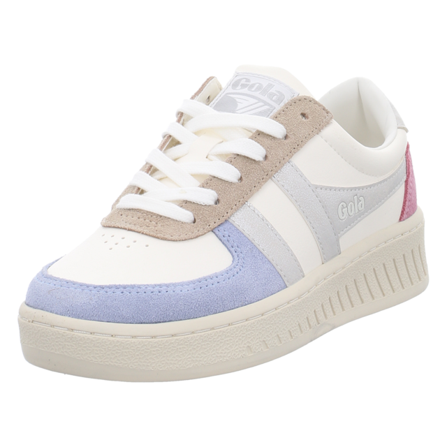 Gola - CLB207-EJ - Grandslam Quadrant - off white/air/silver/candy - Sneaker
