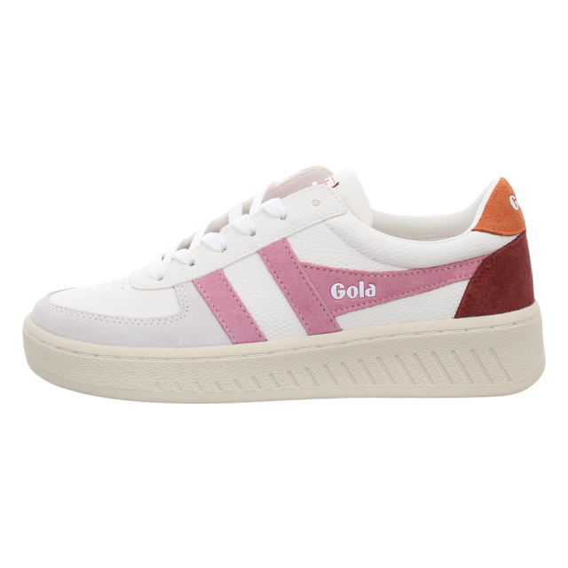 Gola - CLA415-HK - Grandslam Trident - white/candy/moody orange - Sneaker