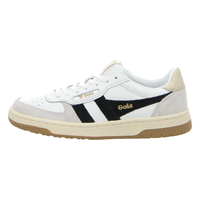Gola - CLB336-XB - Hawk - white/black/gold - Sneaker