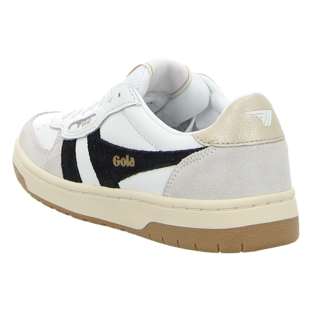 Gola - CLB336-XB - Hawk - white/black/gold - Sneaker