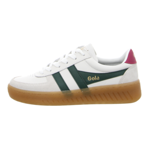 Sneaker - Gola - Grandslam Trident - white/evergreen/fuchsia/gum