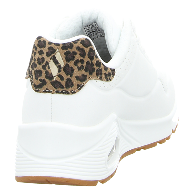 Skechers - 177093 WHLD - Uno-Jungle Nite - white/leopard - Stiefeletten