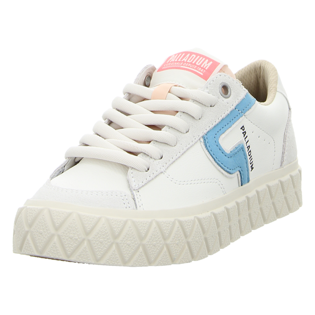 Palladium - 94662-171-M - Ace LO Mix LTH - star white/blue - Sneaker