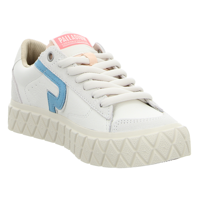Palladium - 94662-171-M - Ace LO Mix LTH - star white/blue - Sneaker