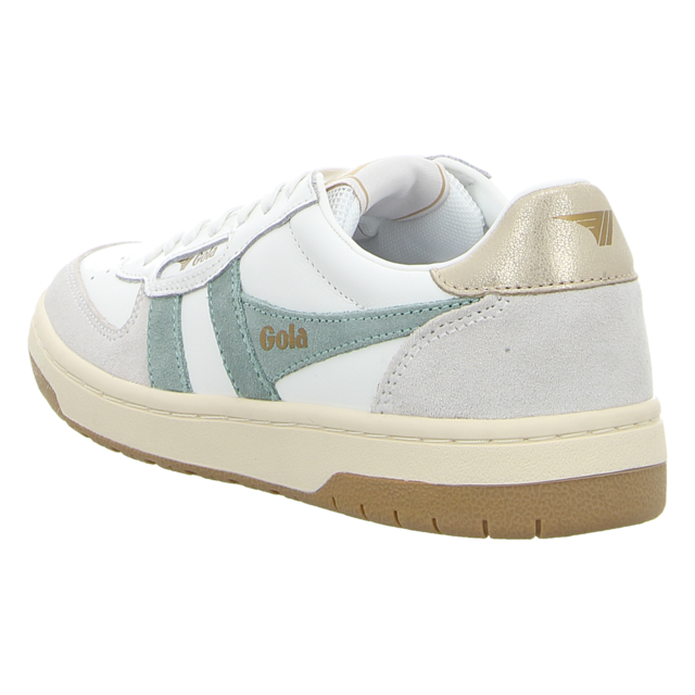 Gola - CLB336-NY - Hawk - white/green mist/gold - Sneaker